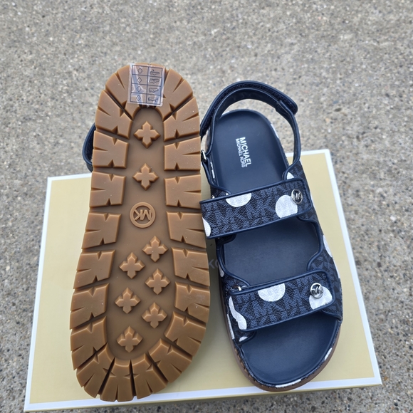 Michael Kors  Polka Dot Signature Sandals Women Size 8 - Picture 8 of 10